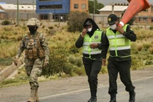 Policía sospechoso coronavirus