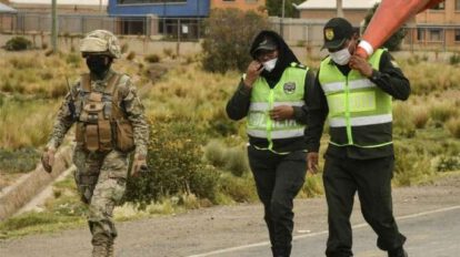 Policía sospechoso coronavirus
