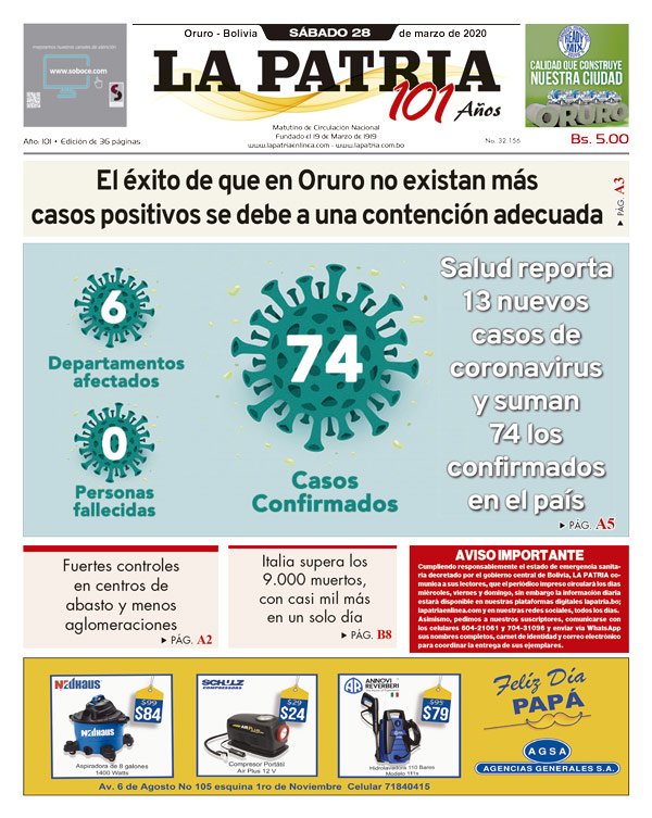 Edición PDF La Patria