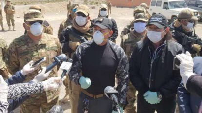 Ingreso de bolivianos al país en Pisiga