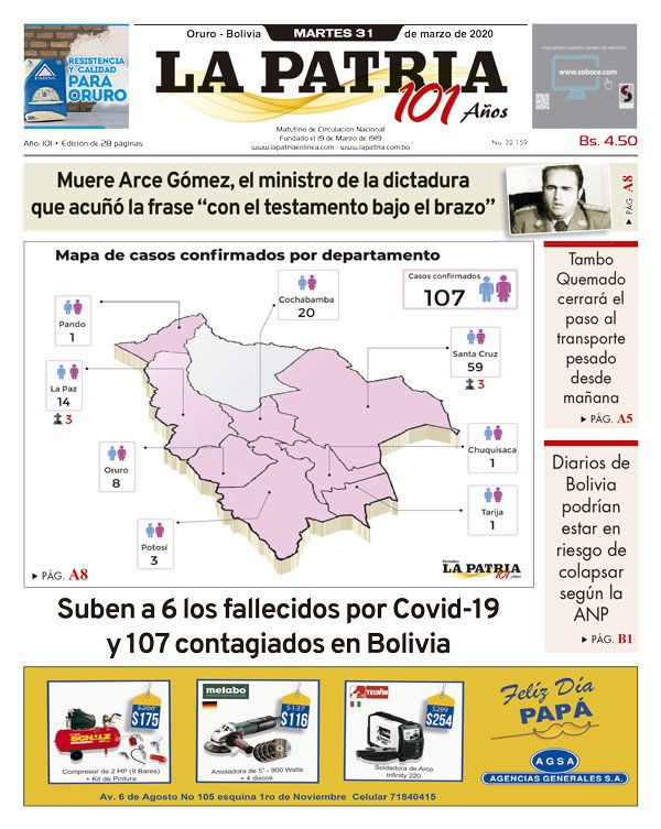 Edición PDF La Patria