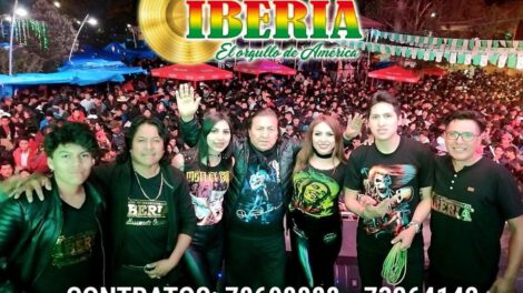 Afiche del grupo Los Internacionales Iberia