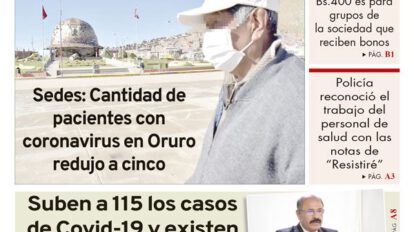 Edición PDF La Patria del 1 de abril de 2020