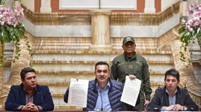 Ley de Excepcionalidad en Bolivia promulgada por Yerko Núñez