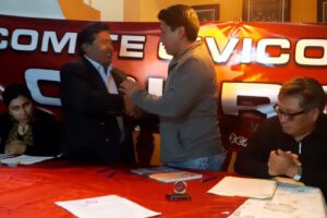 Alianza entre los comités Cívicos de Oruro y Potosí