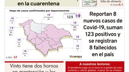 Edición PDF La Patria del 2 de abril de 2020