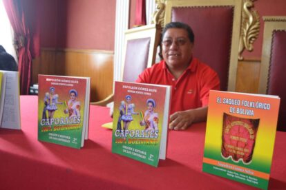 Presentación del libro Caporales 100% boliviano por Napoleón Gómez