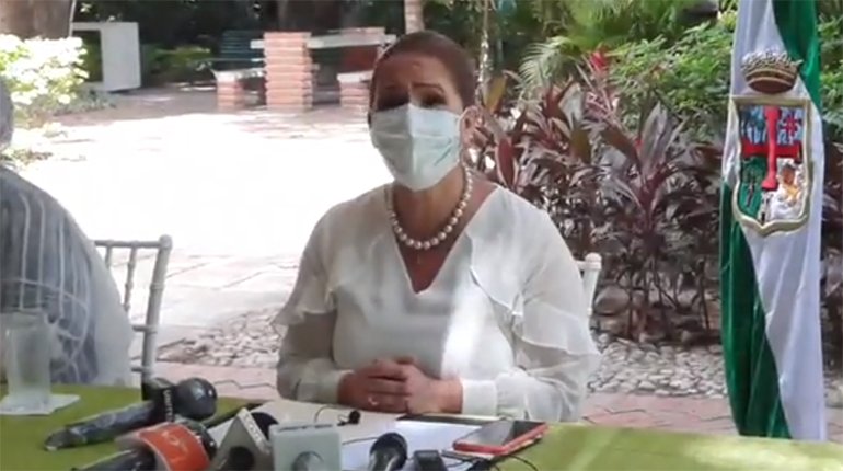 Angélica Sosa alcaldesa interina de Santa Cruz