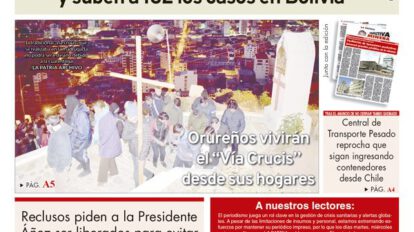 Edición PDF La Patria del 3 de abril de 2020