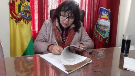 Modificación presupuestaria coronavirus en Oruro