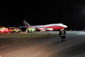 Supertanker en Chiquitanía para sofocar incendios