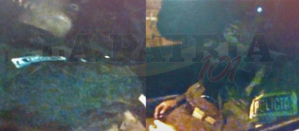 Policías ebrios en accidente de tránsito