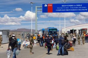 Repatriación de bolivianos en Pisiga
