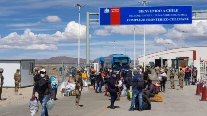 Repatriación de bolivianos en Pisiga