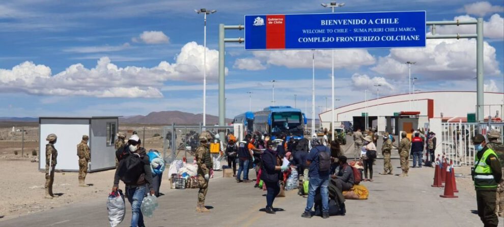 Repatriación de bolivianos en Pisiga