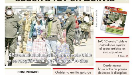 Edición PDF La Patria del 5 de abril de 2020