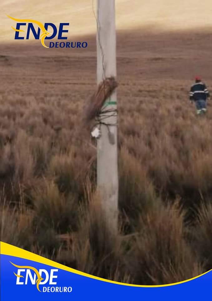 Carga clandestina de celulares interrumpe energía eléctrica en Challapata