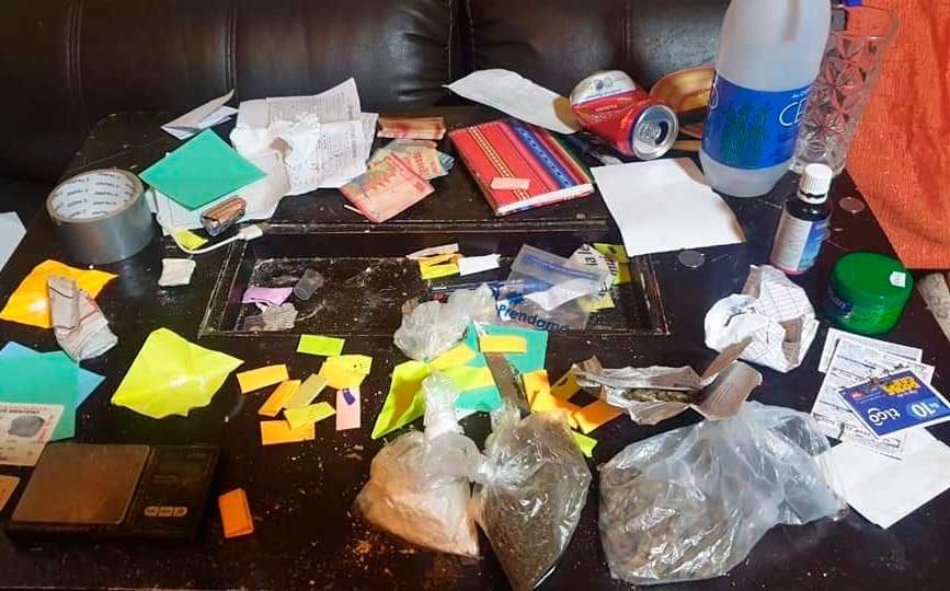 Captura de mujer distribuidora de droga en La Paz