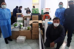GAMO contrató profesionales en salud y distribuyó insumos médicos