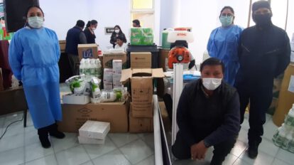 GAMO contrató profesionales en salud y distribuyó insumos médicos