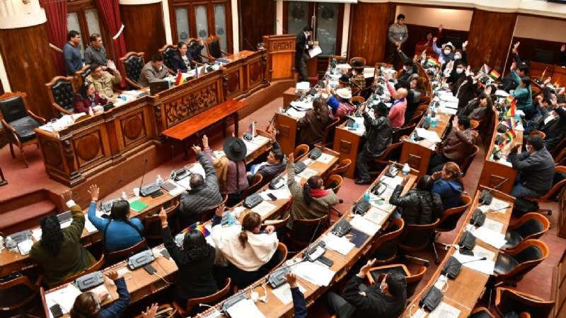 Sesión de la Cámara de Diputados suspendida por Covid-19