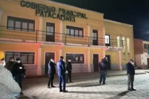 Músicos en fiesta de Patacamaya