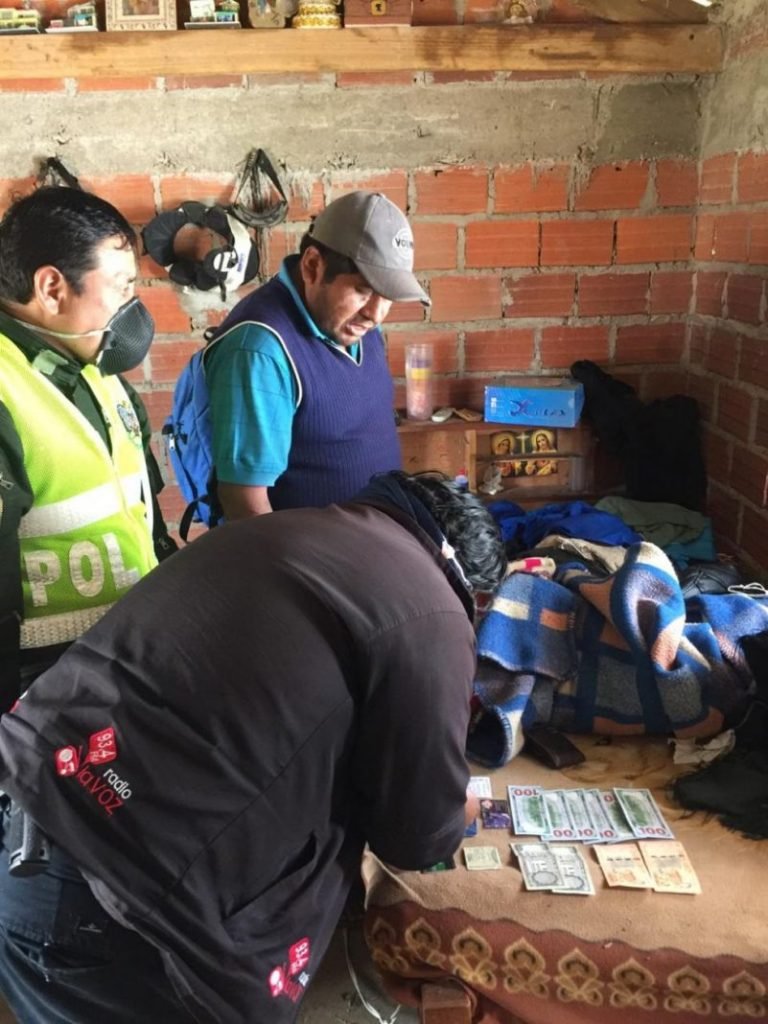Faustino Yucra aprehendido en Tarabuco