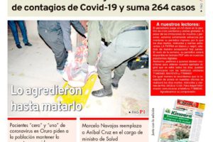 Edición PDF La Patria del 9 de abril de 2020