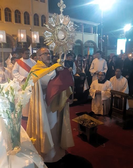 Jueves Santo virtual con el Obispo de Oruro