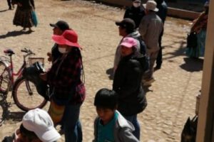 Entrega de alimentos durante la cuarentena