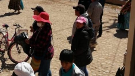 Entrega de alimentos durante la cuarentena