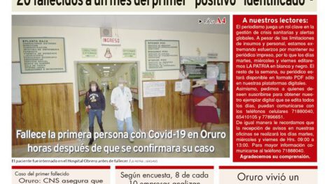 Edición PDF La Patria
