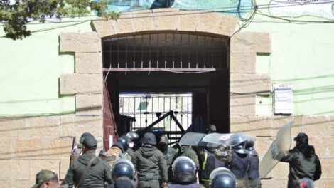 Control en el penal de San Pedro tras intervención policial