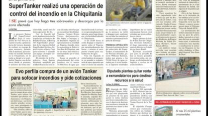 Nuestra portada del 24 de agosto