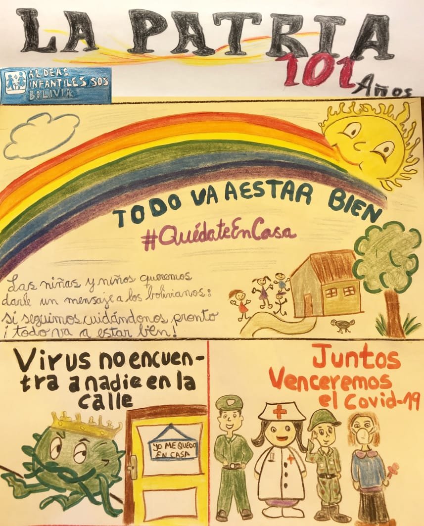 Movimiento #Todovaaestarbien de Aldeas Infantiles SOS