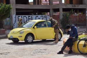 Control de vehículos sin autorización durante la cuarentena