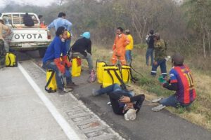 Voluntarios argentinos en Chiquitanía colaboran en el apagado de incendios