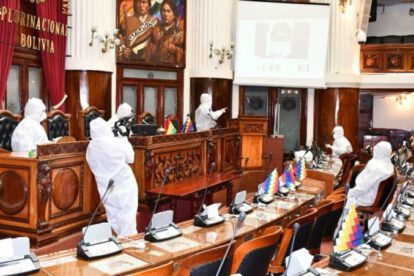 Donación de equipos de bioseguridad por la Cámara de Diputados
