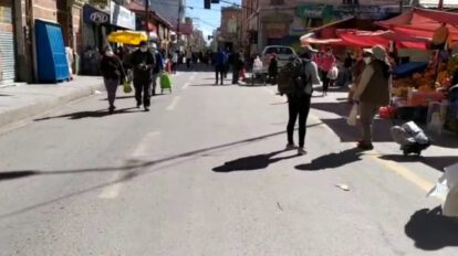 Cuarentena en Oruro
