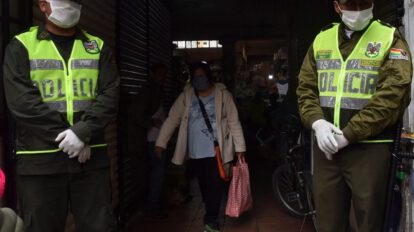 Policía con Covid-19 en Oruro se recupera favorablemente