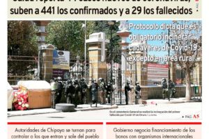 Edición PDF La Patria del 16 de abril de 2020