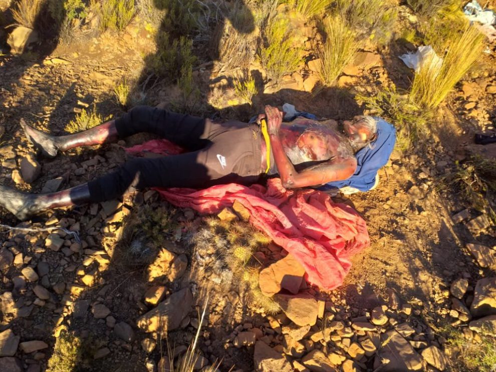 Cadáver en estado de putrefacción encontrado en Huanuni