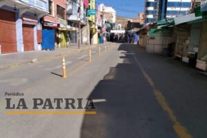 Cuarentena en Oruro durante el día 32