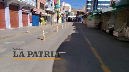 Cuarentena en Oruro durante el día 32