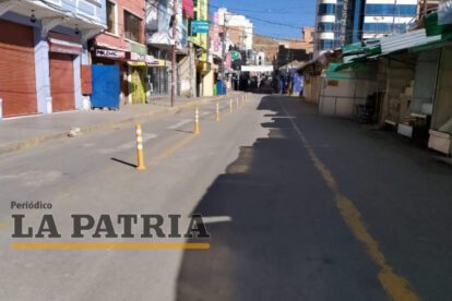 Cuarentena en Oruro durante el día 32