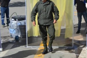 Insumos de bioseguridad entregados al Comando Departamental de Policía de Oruro