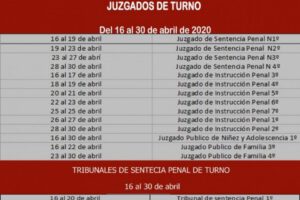 Suspensión de labores judiciales en Oruro