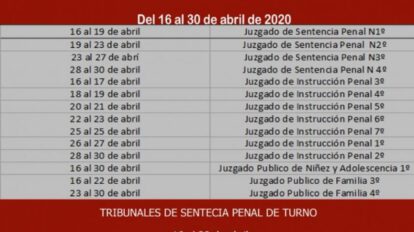 Suspensión de labores judiciales en Oruro