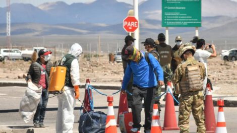 Cuarentena en Pisiga para bolivianos que regresan al país