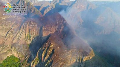 Incendios en Samaipata alertan a pueblos indígenas